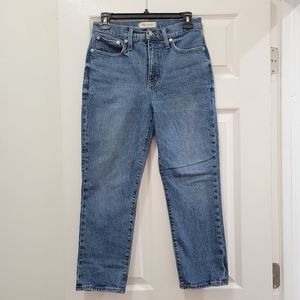Madewell Classic Straight jean Corson Wash